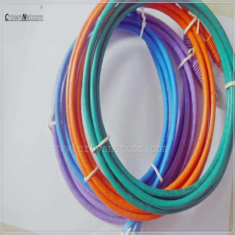 8 Colors Cat6 RJ45 Patch Cables UTP 26AWG Stranded Copper Category 6 ...