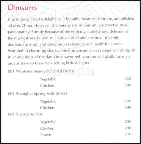 Mainland China Menu, Menu for Mainland China, Tardeo, Mumbai - Zomato