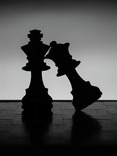 King And Queen Chess Wall Art - annighoul