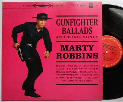 Marty Robbins Gunfighter Ballads Records, Vinyl and CDs - Hard to Find ...