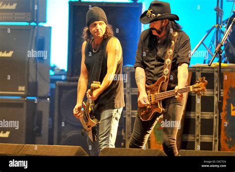 British rock band Motorhead performing live in concert at the Paleo ...