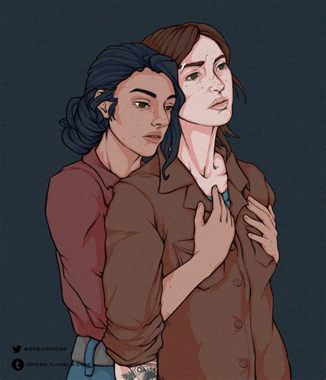 Ellie x Dina by Grr92 on DeviantArt