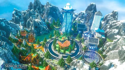 Futuristic City Minecraft Map