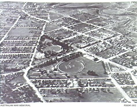 CANBERRA, ACT WINTER 1941 AERIAL VIEW OF CANBERRA. | Australian War Memorial