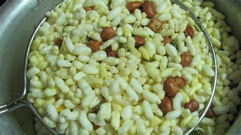 Tasty and Healthy: puffed rice snack