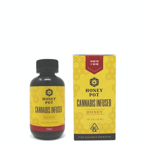 Honey Pot: Honey Pot - Honey 4 fl oz (100 mg THC) | Leafly