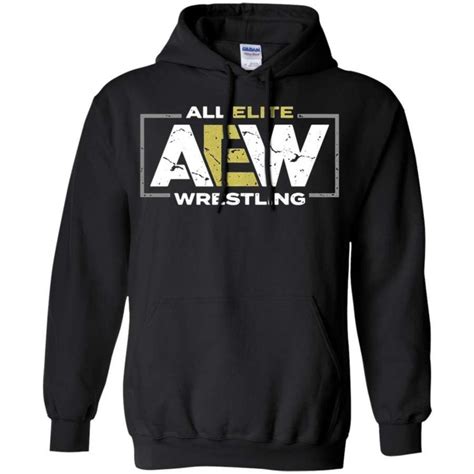 All Elite AEW Wrestling AEW Logo Hoodie - Moano Store in 2022 | Hoodie ...