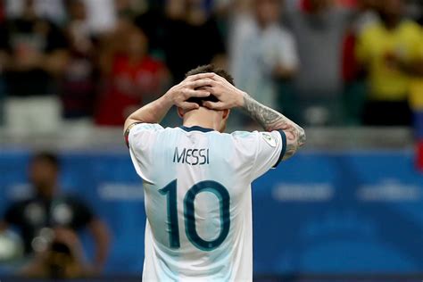 Lionel Messi ‘feeling bitter’ after Argentina’s Copa America defeat ...