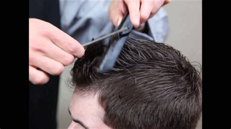 Straight Razor Men's Haircutting - Straight Razor Cutting - YouTube
