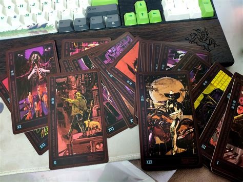 Cyberpunk 2077 tarot cards 22 deck cards game collection | Etsy