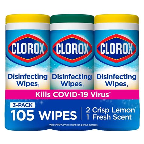 Clorox Disinfecting Wipes Value Scented