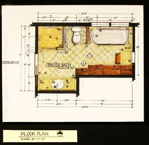 Residential Bath Design-Floor Plan | Flickr - Photo Sharing!