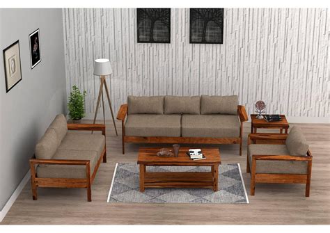 Contemporary Wooden Sofa