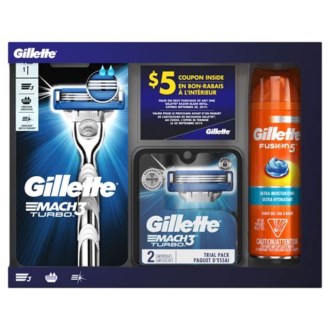 Gillette Mach3 Turbo Kit | Walmart Canada