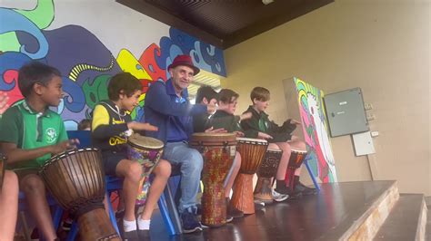 We were treated to a special performance from our chappy drumming program today. Great job boys ...