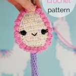 Crochet keychain ice cream — Cute ice cream crochet pattern