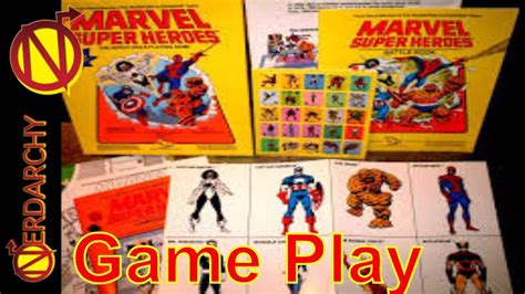 (Session 1) Marvel Super Heroes Role-Playing Game Live Play - YouTube