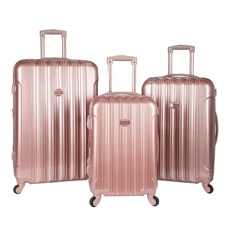 3-Piece Expandable Hardside 4-Wheel Luggage Set 28 x 19 x 13 for sale | Mesa, AZ | Nellis Auction