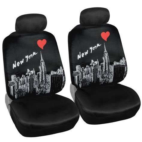 New York Skyline Universal Fit 11pc Seat Covers