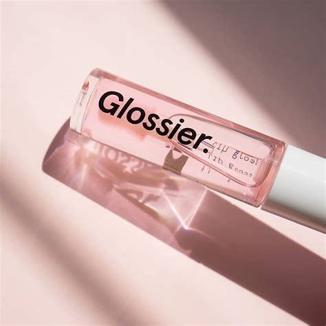 Glossier lip gloss | Instagram: @diorandjellybeans | Pink lip gloss, Glossier lip gloss, Glossy lips