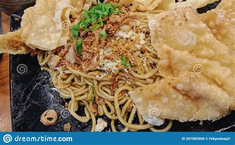 Mie Gacoan is a Spicy Noodle Food in Indonesia Stock Photo - Image of soup, type: 267085908