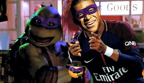 Mbappe Ninja Turtles Movie - Neymar's Reported Treatment Of Kylian ...