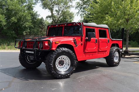 2002 HUMMER H1 Open Top 4WD Diesel 35K MILES! CUSTOM CAMO WRAP ...