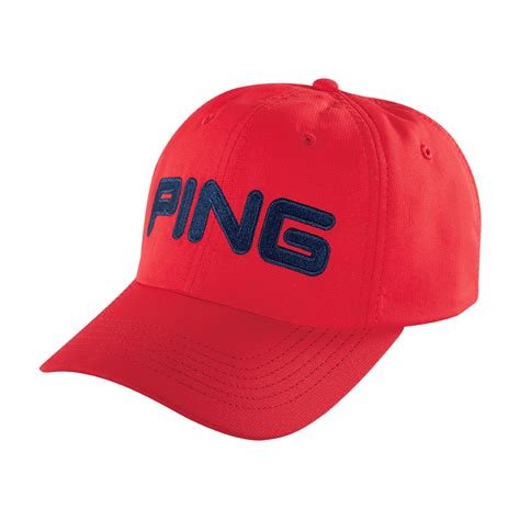 Ping Tour Unstructured Adjustable Hat - Men's Golf Hats & Headwear - Hurricane Golf