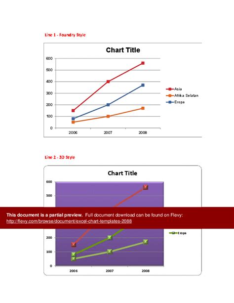 Excel Template: Excel Chart Templates (Excel template XLS) - FlevyPro ...