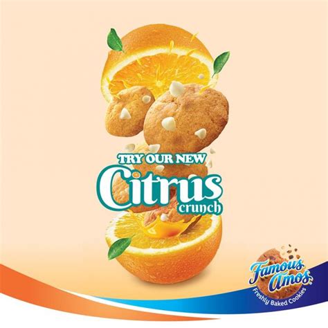 Famous Amos New Flavor Citrus Crunch