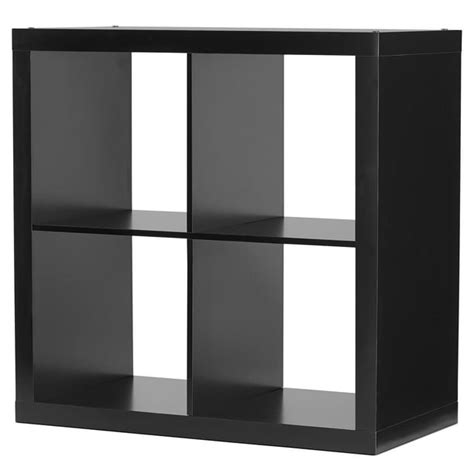 Better Homes & Gardens 4-Cube Storage Organizer, Solid Black - Walmart.com