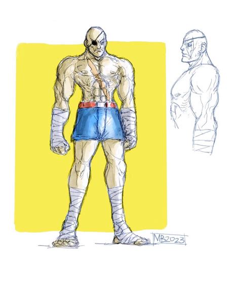 Sagat by cosmichael on DeviantArt