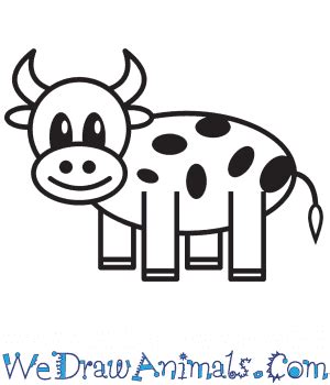 Cow Pictures Easy To Draw - All About Cow Photos