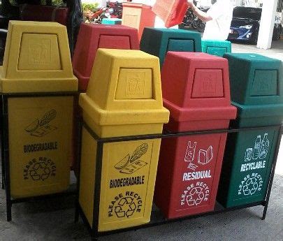 Waste Segregation Trash Bin Trash Can Waste Bin [ Retail Services ...