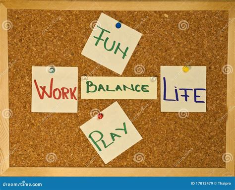 Work Life Balance With Fun An Play Royalty Free Stock Images - Image ...