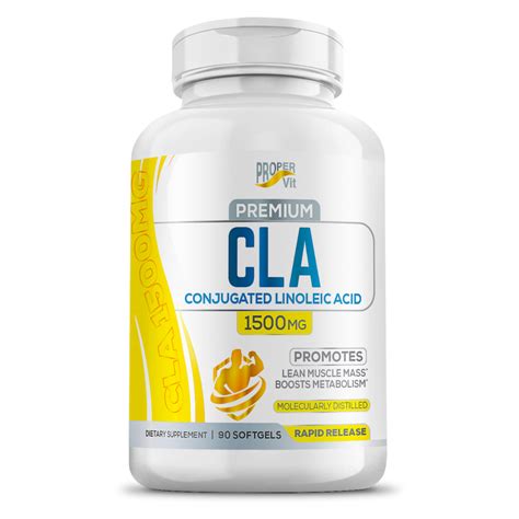 Conjugated Linoleic Acid For Weight Loss | Conjugated Linoleic Acid Capsules - Proper Vit