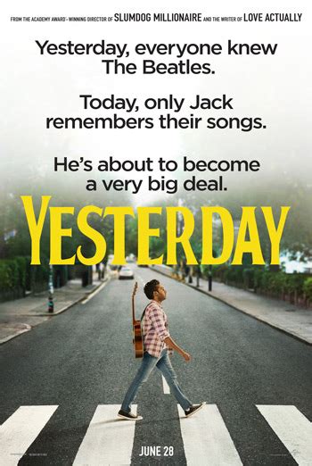 Yesterday | Showtimes, Movie Tickets & Trailers | Landmark Cinemas