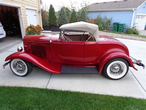 1932, Ford, Roadster, Cabriolet, Hot, Rod, Rods, Custom, Vintage ...