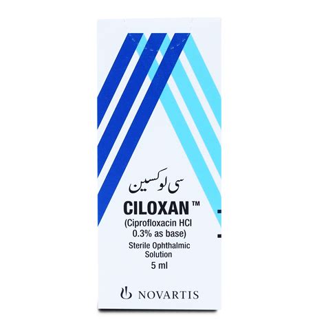 Ciloxan Eye 0.30% Drop 5 ml - Uses, Formula, Side Effects