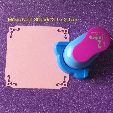 Music Note Corner Punch diy border craft punch musical hole punch paper cutter embossing ...