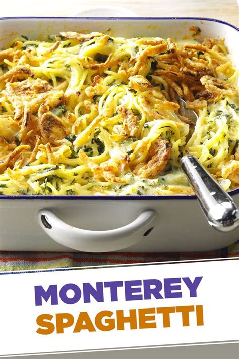 Monterey Spaghetti | Recipe | Recipes, Pasta dishes, Spaghetti recipes