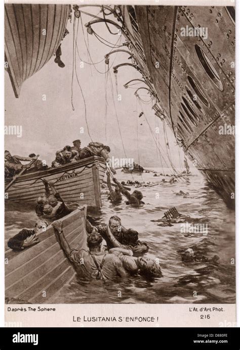 Survivors of the lusitania hi-res stock photography and images - Alamy