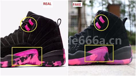 Real VS Fake Air Jordan 12 XII Doernbecher, Quick Ways To Bust the ...