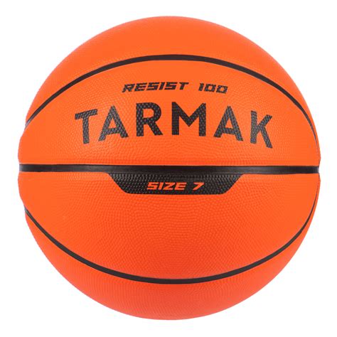 Kids'/Adult Size 7 Basketball R100 - Orange.