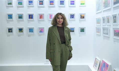 Emirati artist Mouza Al Mansoori’s abstracts look at the world for stories - GulfToday