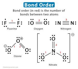 Bond Order: Definition, Formula, and Examples