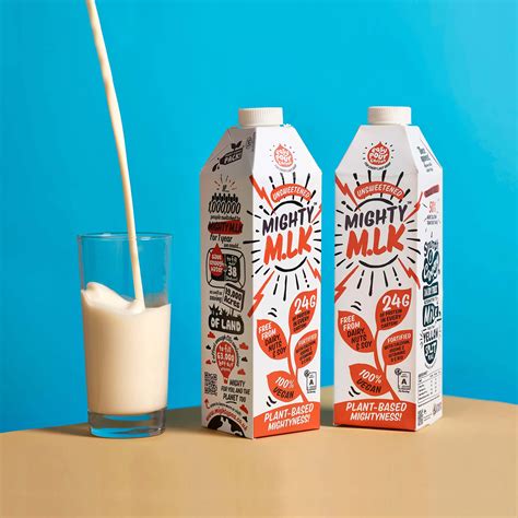 Buy Mighty Pea Unsweetened Milk | Vegan, Dairy Free Milk Alternative 1L ...