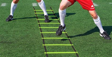 Pepup Sports Super Flat 12 Rungs Adjustable Speed Agility Ladder with Free Carry Bag, 20': Buy ...