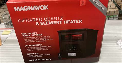 Magnavox infrared quartz 8 element heater - BidCorp Auctions