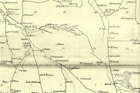 Vintage Cortland County Map 1855 Old Map of Cortland County | Etsy